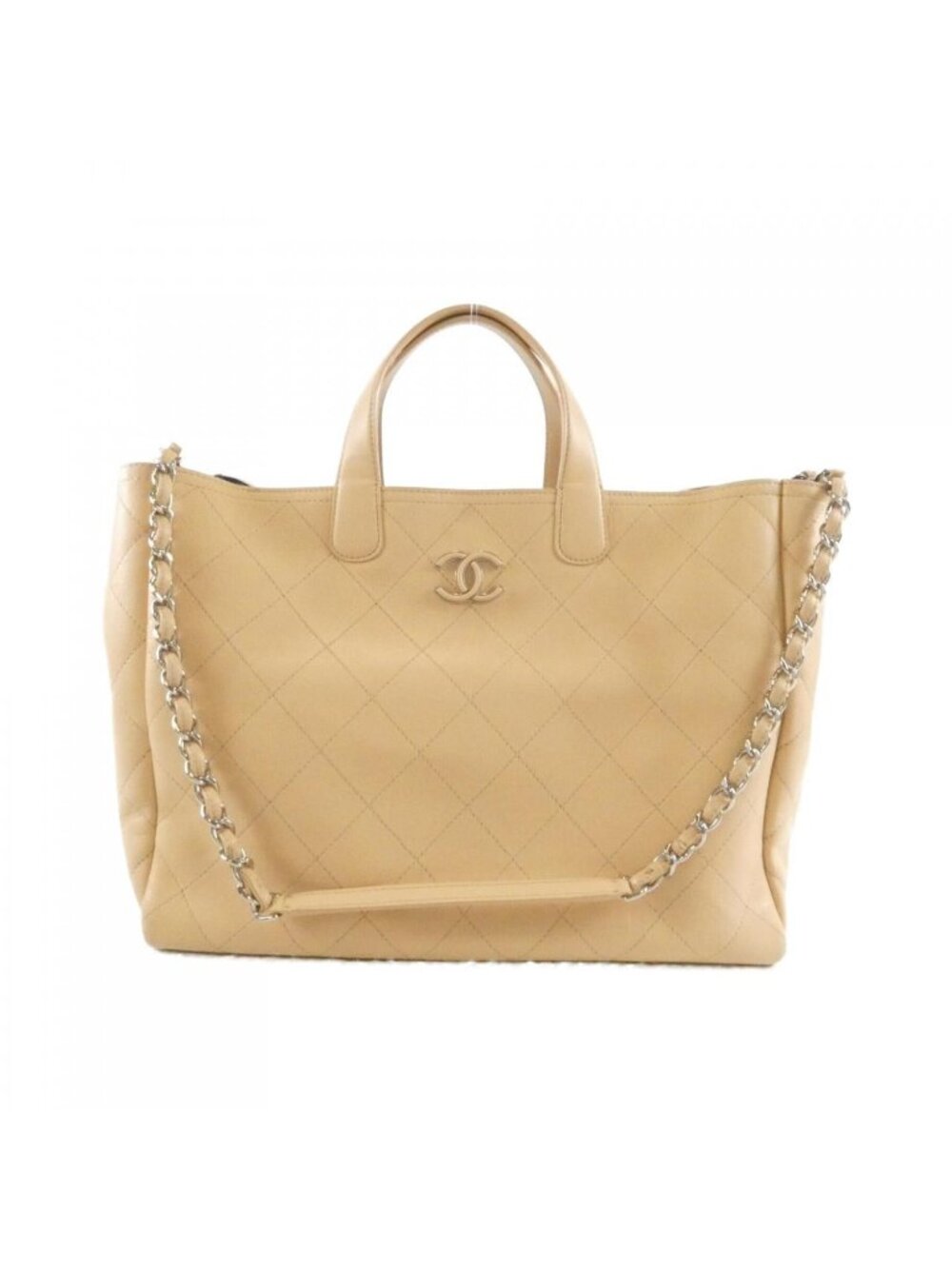 Chanel Bag Handbag Beige